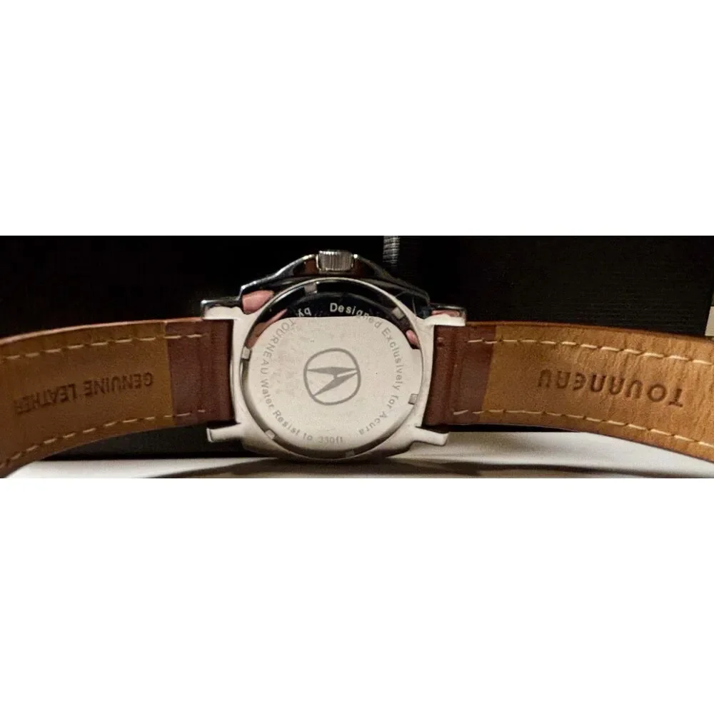 Tourneau Men’s Swiss Quartz Watch – Honda Promotional Edition – Silver Dial
